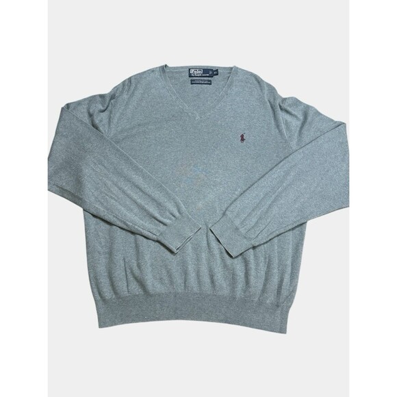 Ralph Lauren Other - VTG Polo Ralph Lauren 100% Pima Cotton Knit Pull Over Light Blue XL Sweater Prep